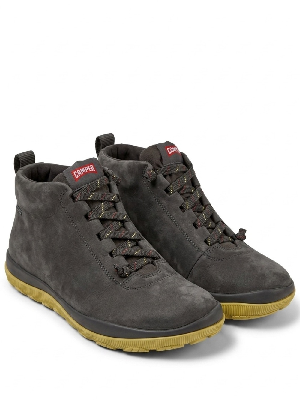 CAMPER Peu Pista GORE-TEX Dark Grey Suede Sneakers Michelin Sole 7.5 Gorpcore